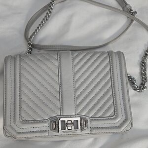 Rebecca Minkoff Silver Crossbody Bag